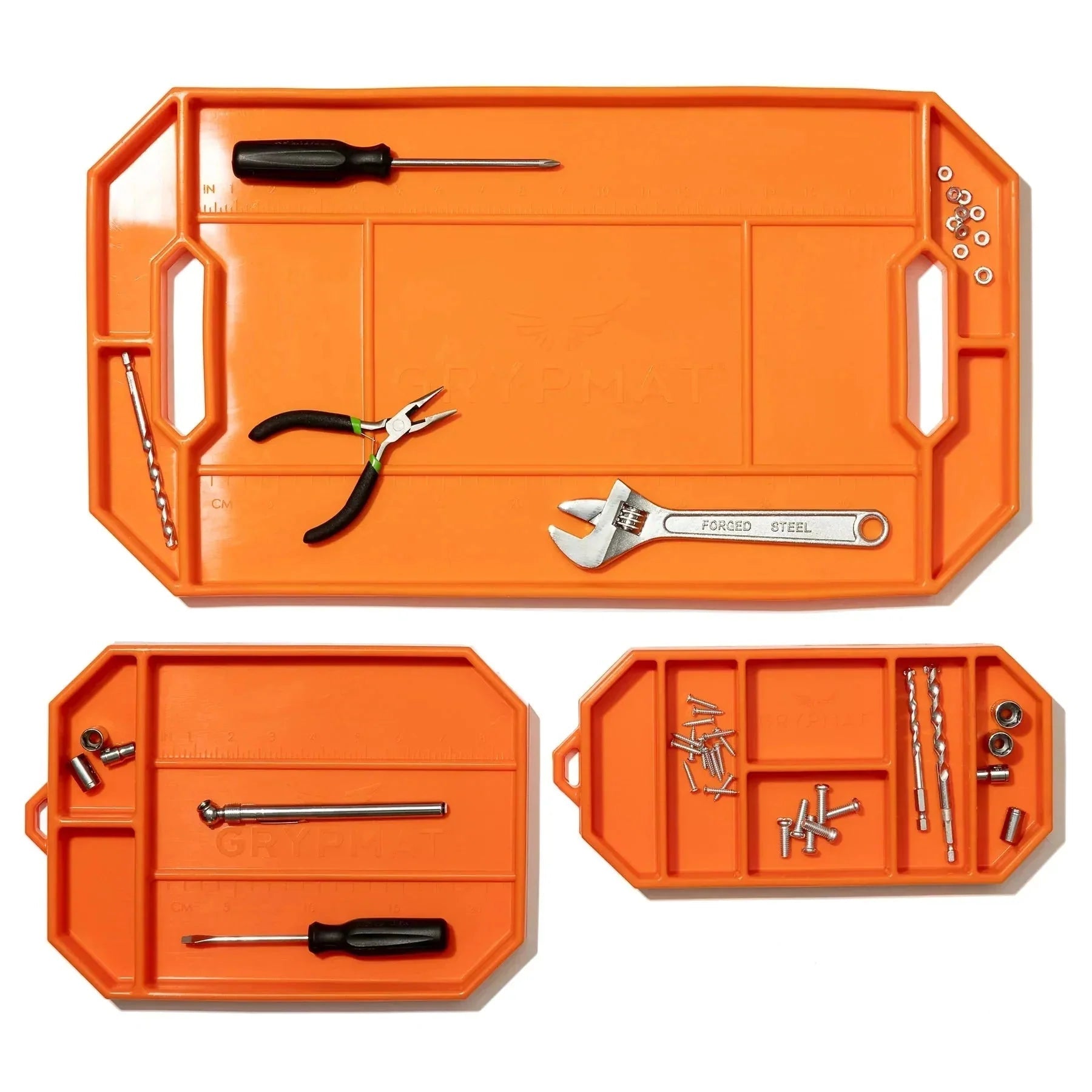 Grypmat Pro - Trio - Toolbox Widget UK, Grypmat, Grip mat, Tool Mat, Toolbox Widget, Tool Box Widget, Non-slip, Tool caddy, Tool tote